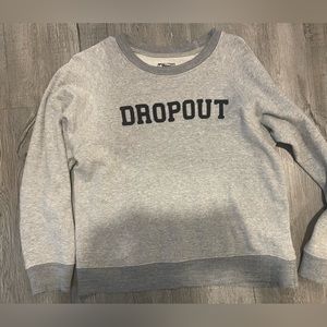 MOTHER Crewneck Pullover Sweatshirt -Small